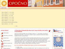 Tablet Screenshot of opocno.cz